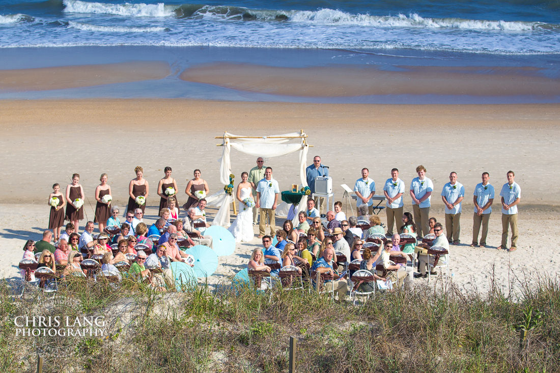 Topsail Island North Carolina  - Beach Wedding -  Pictures- Ideas - Wedding Photography