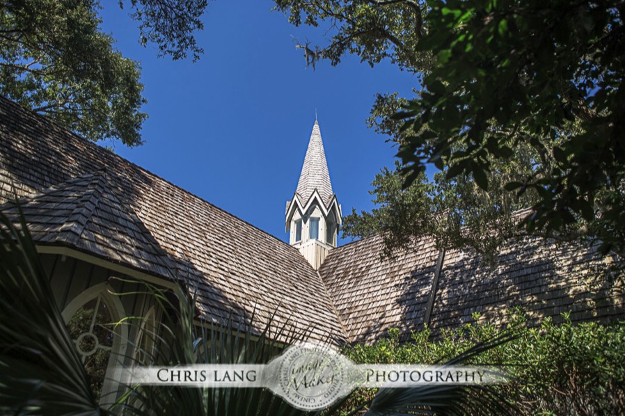 The village chapel at Bald HeadI Island - wedding -photography