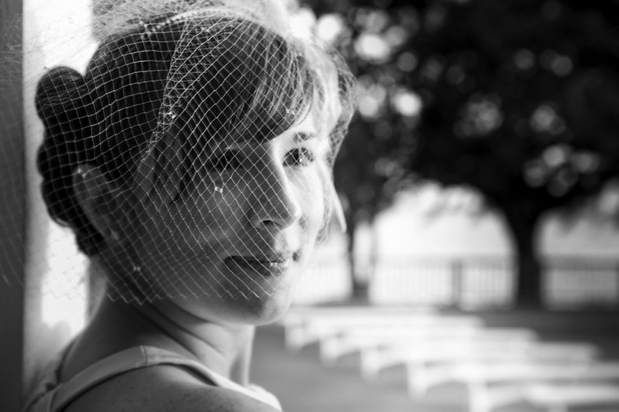 Fine-Art-Bridal-Photography-in-Black-and-White-Pictures-Ideas-and-Inspiration-Wilmington NC Wedding Photographers-Southport Community Center