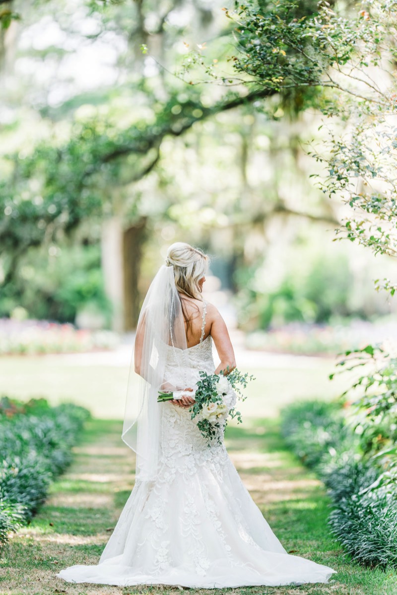 Airlie Gardens Brides - bridal portrait photography - bridal portraits - bride - wedding dress - ideas - wilmington nc -