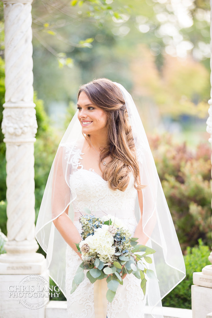 bridal photo - bridal portrait photography - bridal portraits - bride - wedding dress - ideas - wilmington nc -