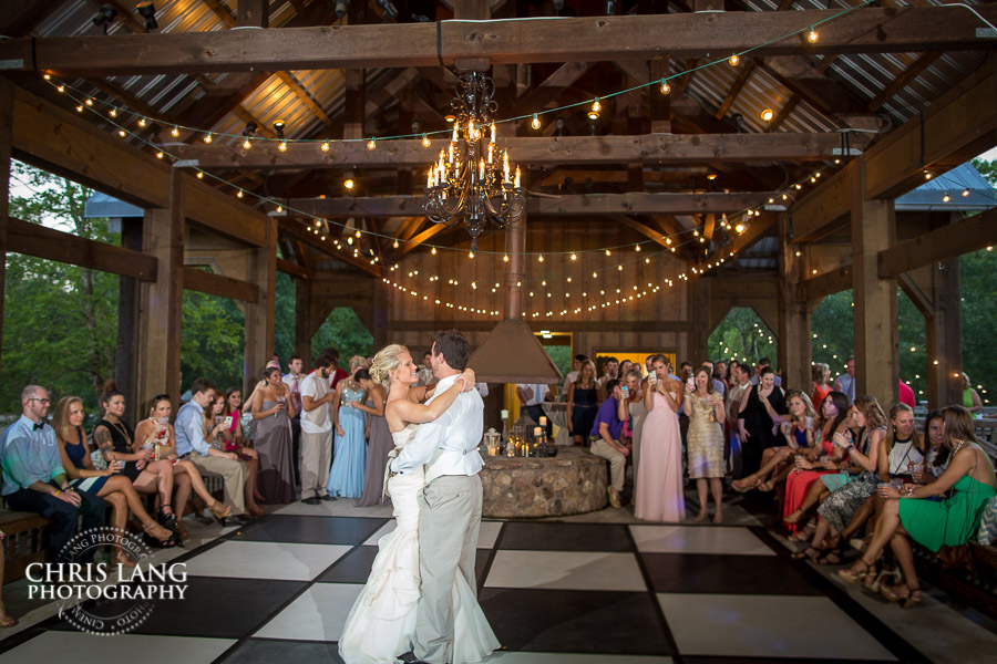 Wedding First Dance - The River Lodge - River Landing - Weddings - Wallace NC