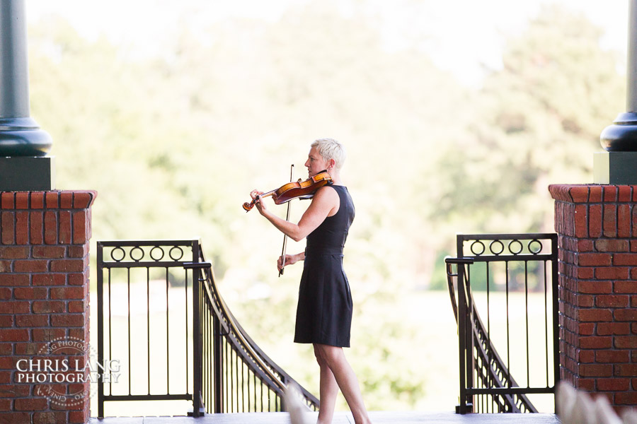 Wedding Violinist Maura Kropke at River Landing - Wedding Photography at River Landing Country CLub