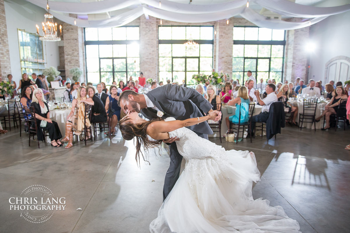 First Dance - bride - groom - wedding photo - wedding reception photo - Wedding Reception Ideas - Wrightsville Manor - Wilmington NC Wedding Photography