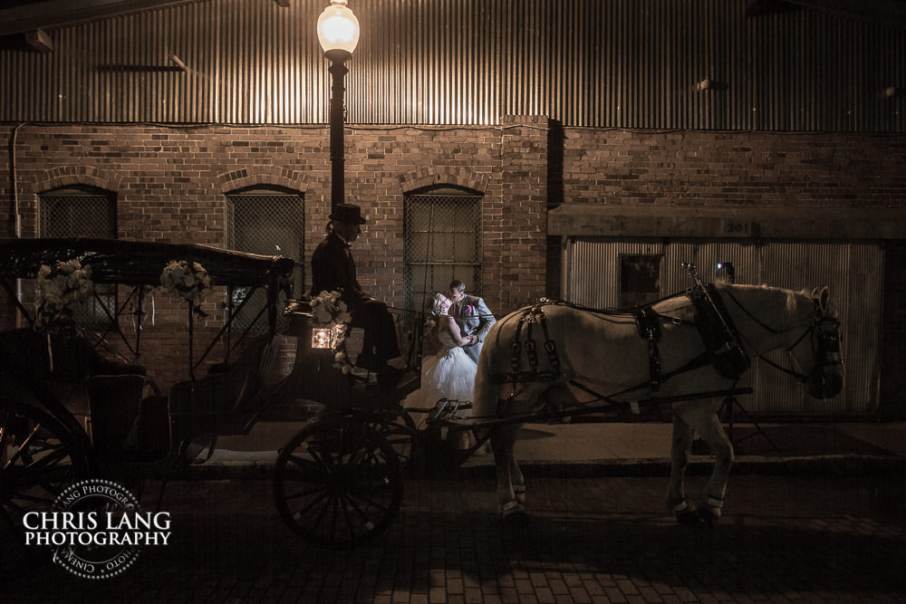 night wedding photography - evening wedding photos- bride - groom - wedding photo ideas - Wilmington NC 